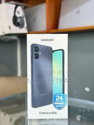 New Samsung Galaxy A06 128 GB Black