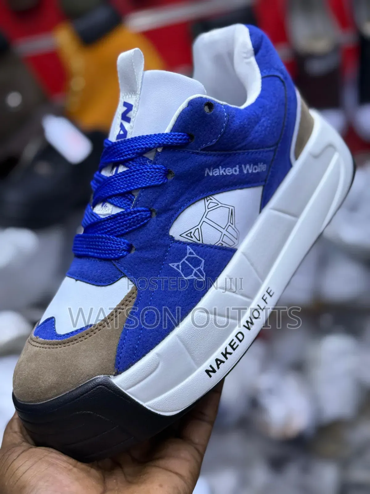 Men's Leather Shoes or Footwears or Sneakers Naked Wolfe Brand
