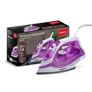  “Impex 401 Steam Iron – Ondoa Mikunjo Haraka Na Urahisi!”