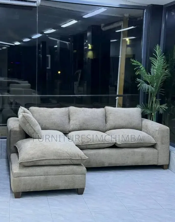 L Shape Design Sofa Set