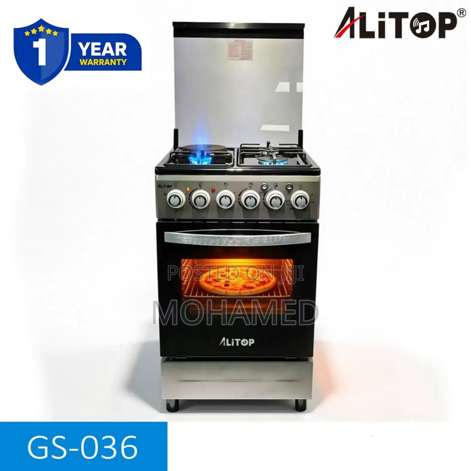 Alitop Cooker 50/50 Gs036 –Jiko La Kisasa Kwa Urahisi Na Ufanisi! 