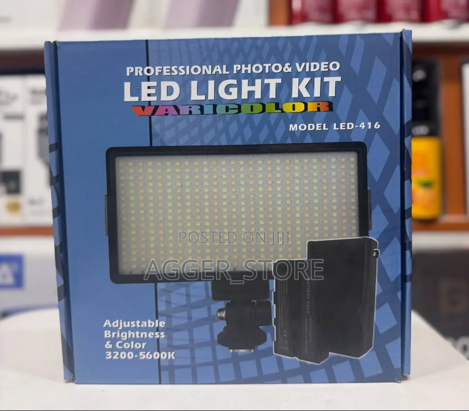 Led Pro 416 Light Varicolor ,Adjustable Brightness