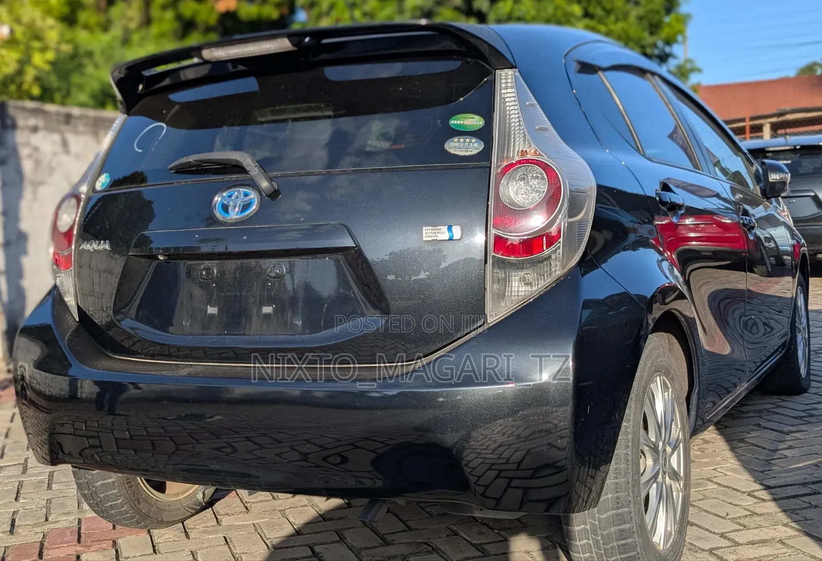 Toyota Aqua 2012 Black