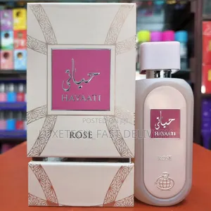 Hayaati Rose Eau De Parfum, Floral Fruity Gourmand Fragrance for Women