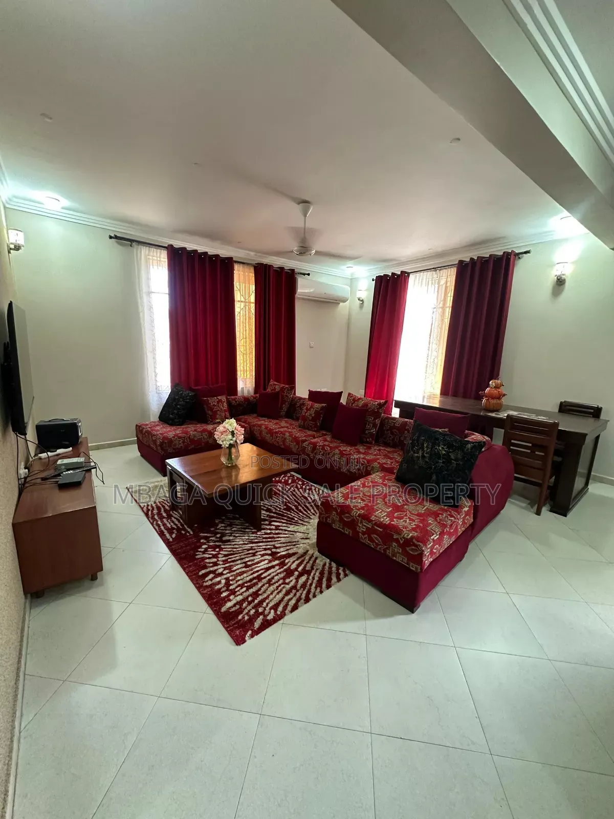 Furnished 3bdrm Apartment in Mbezi Beach for rent