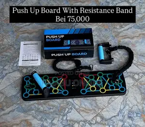 Push Up Board With Resistance Band