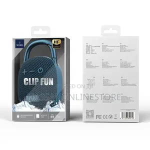 Wiwu Clip Fun H3 Portable Wireless Speaker