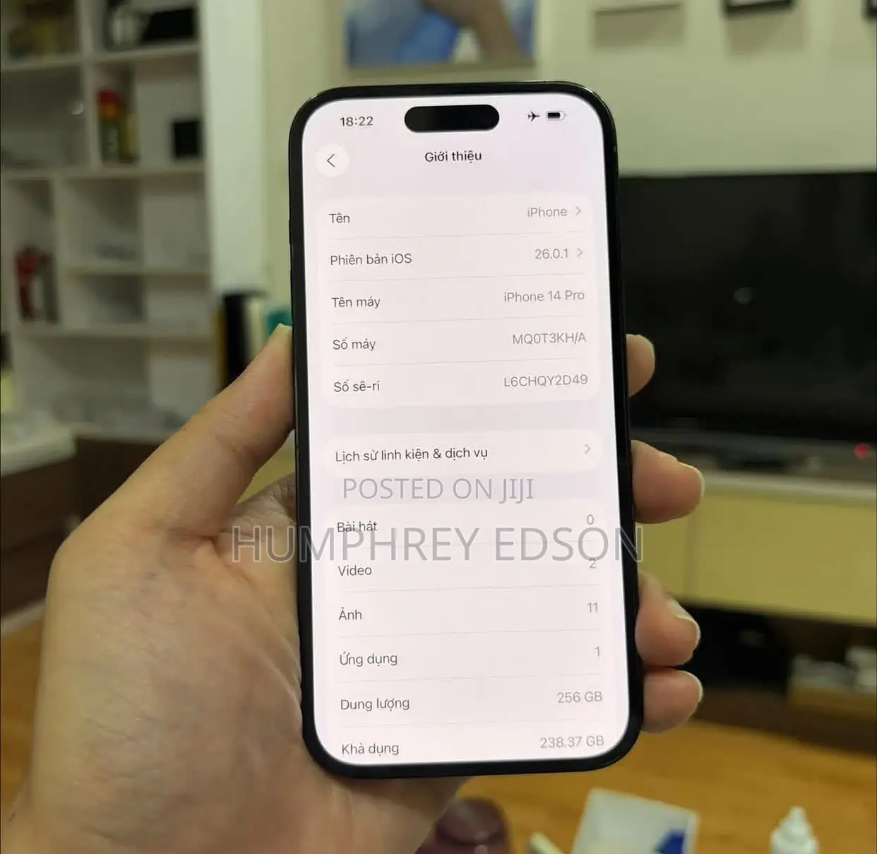Apple iPhone 14 Pro 256 GB Black