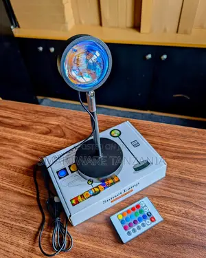 Sunset Projection Atmosphere Lamp RGB Remote Control Usb Led