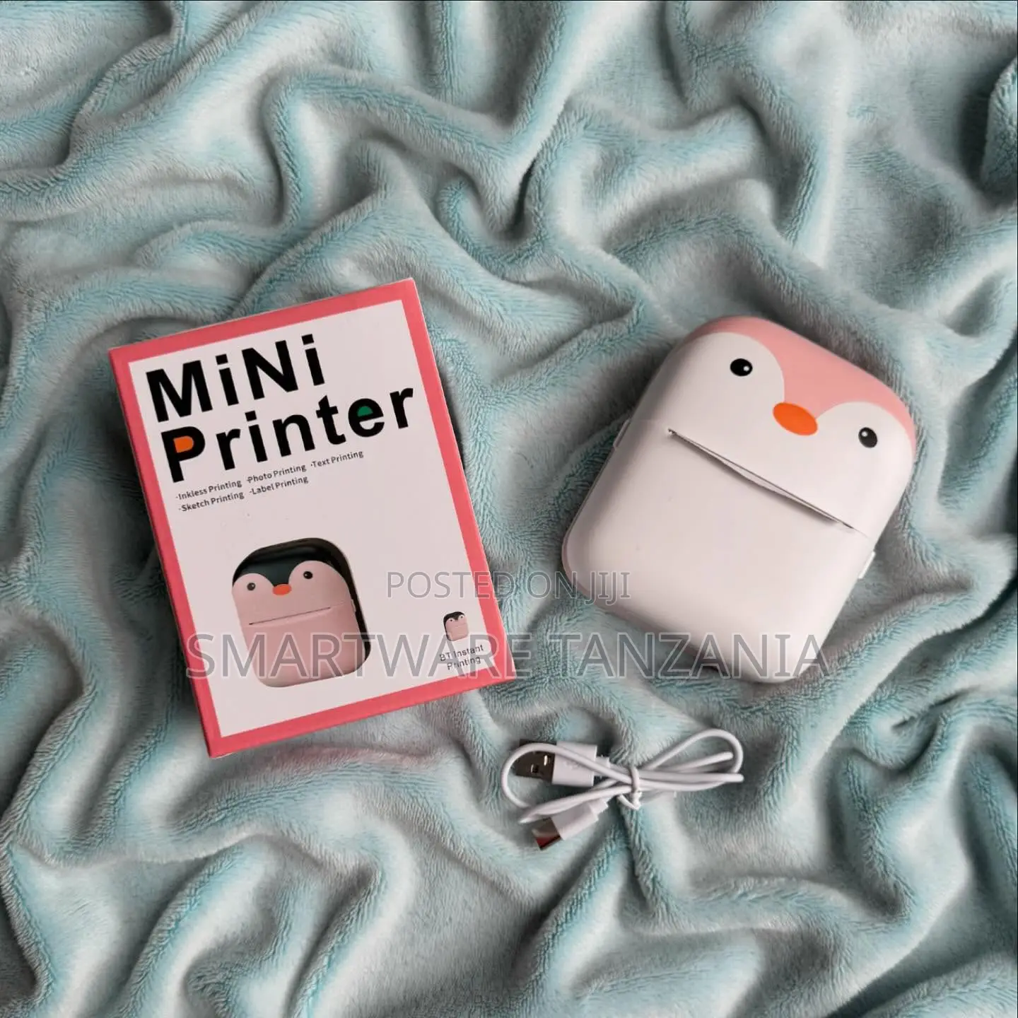 Mini Bluetooth Thermal Printer Inkless Photo Sketch Label Print