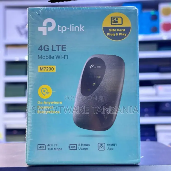 Tp-link M7200 4g Lte Mobile Wi-fi Hotspot 150mbps Sim Card