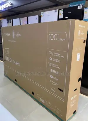 100 Inches Hisense Qled || Q7 Smart Tv