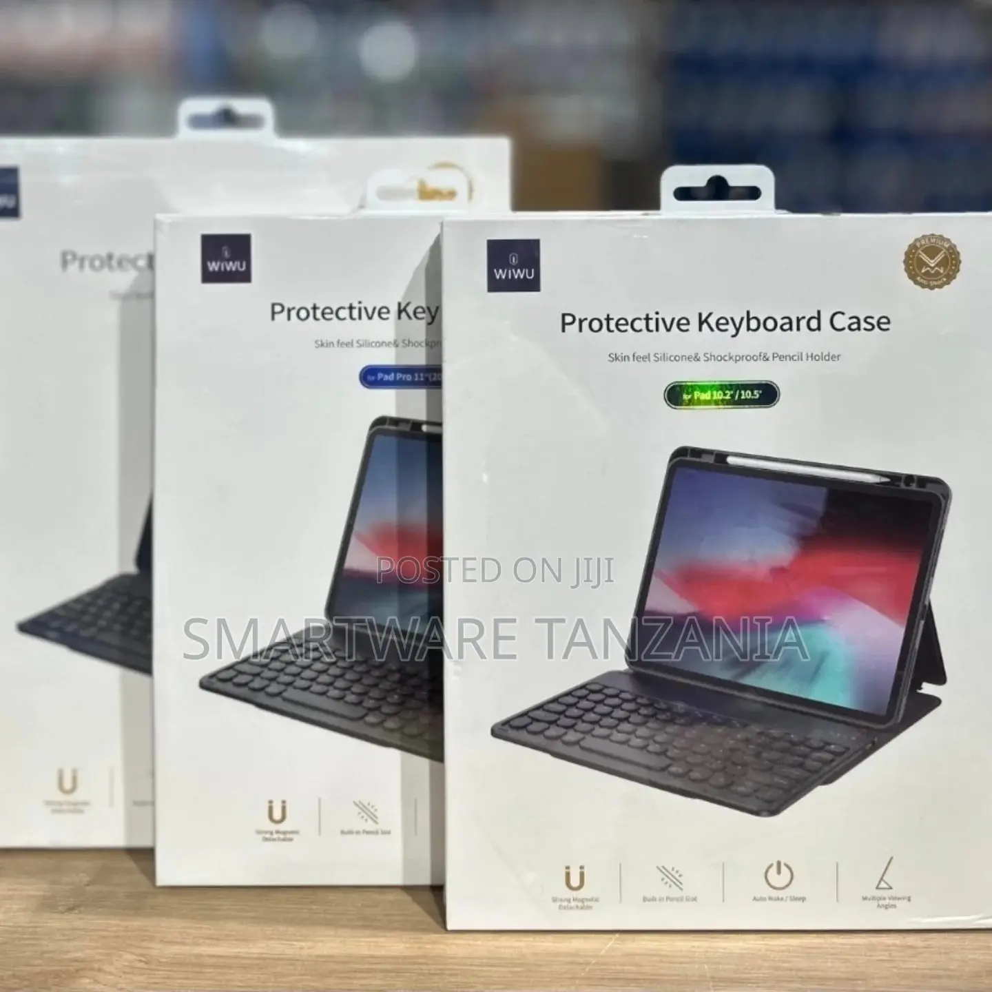 Wiwu Protective Keyboard Case iPad Silicone Shockproof Pencil Slot