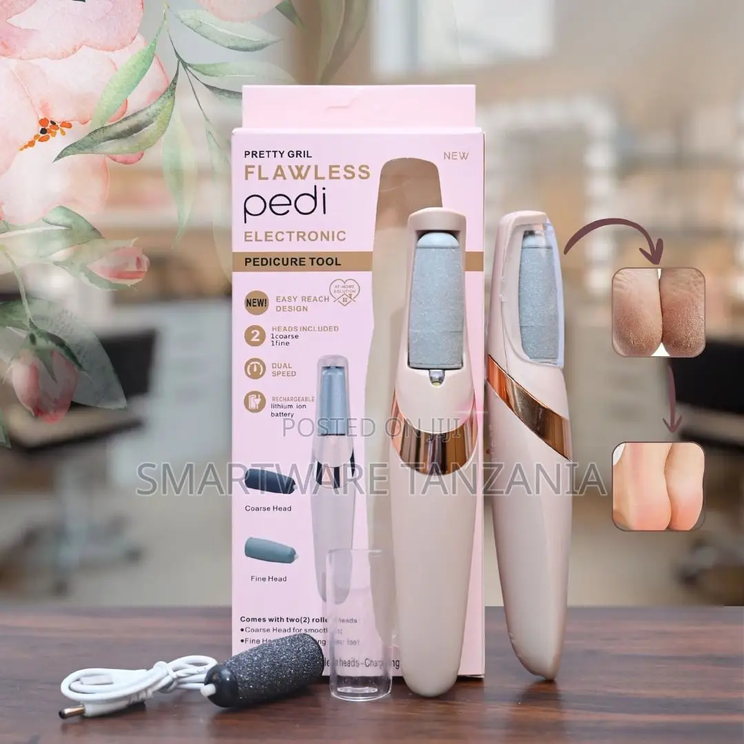 Pretty Gril Flawless Pedi Electronic Pedicure Tool Dual Speed