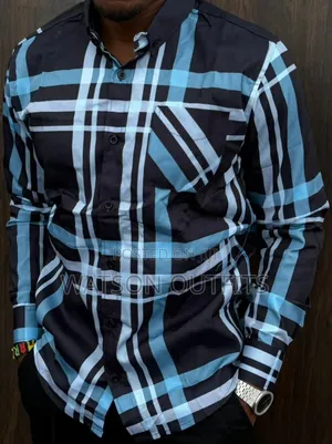 Buttons on Neck Men's New and Original Shirts or Shati Kali