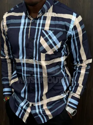 Buttons on Neck Men's New and Original Shirts or Shati Kali