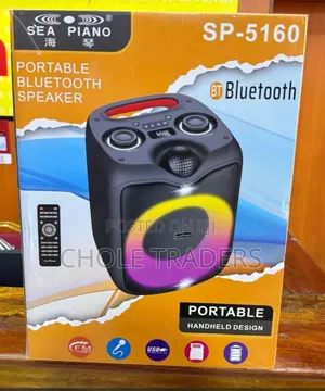 Sp-5160 Sea Piano Portable Rechargeable Bluetooth Speaker
