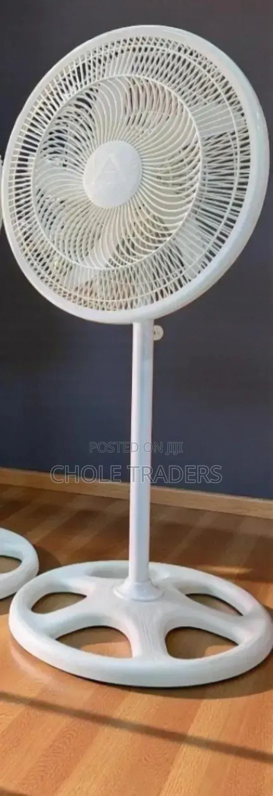18" White Colour Arita Stand Fan