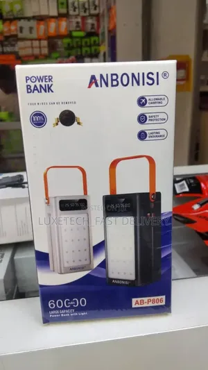 Anbonisi High-Capacity 60,000mah Power Bank