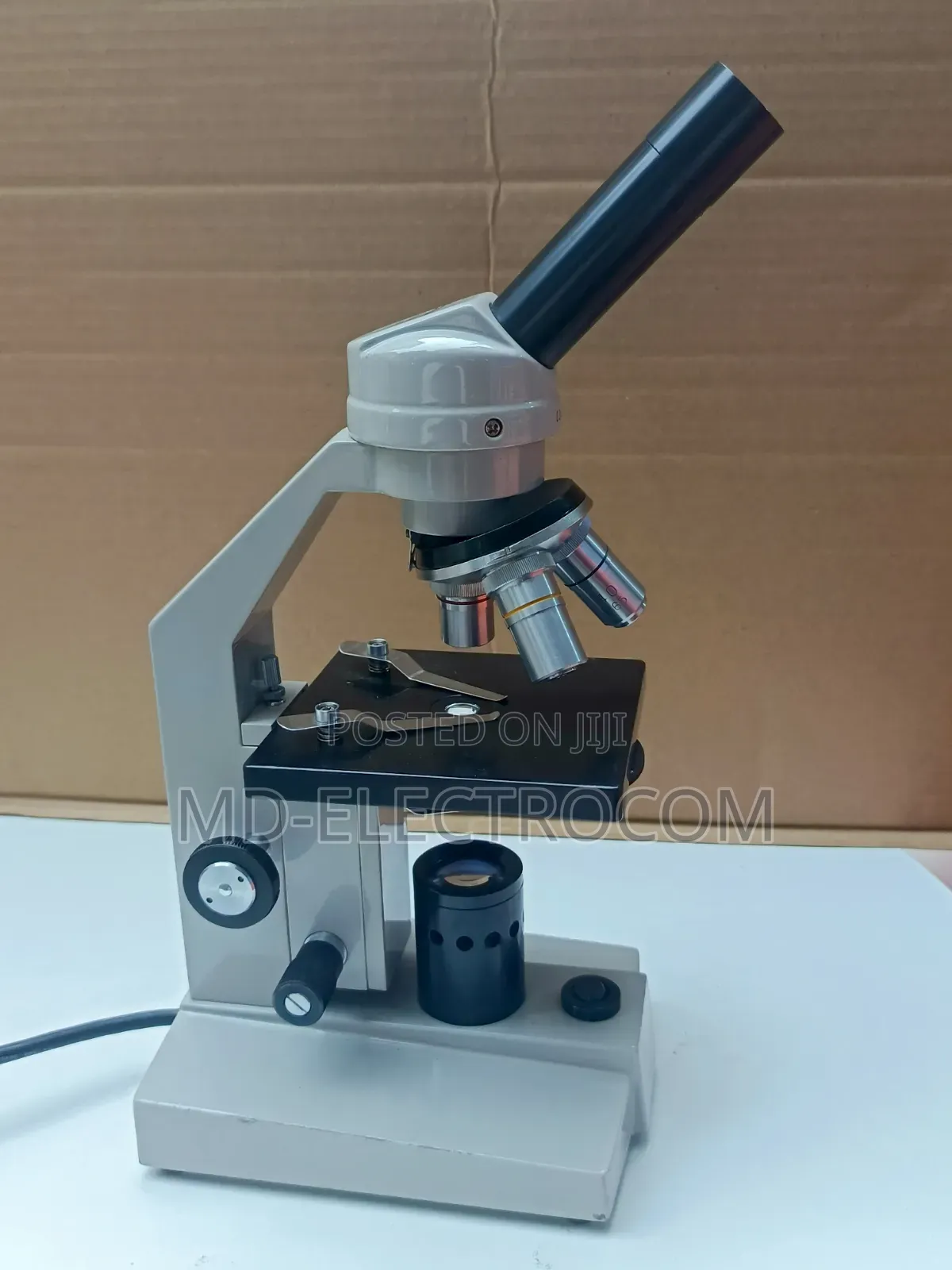 Edmund Scientific Student Compound Microscope.