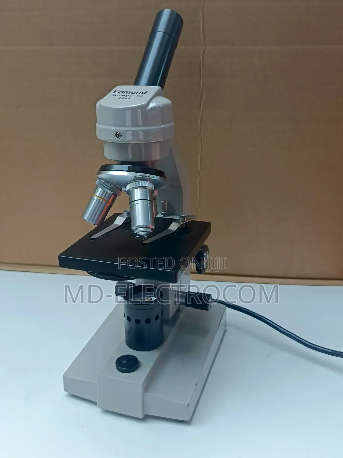 Edmund Scientific Student Compound Microscope.