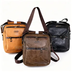 Men's Leather Materials Bags Jeep Brand New Quality High