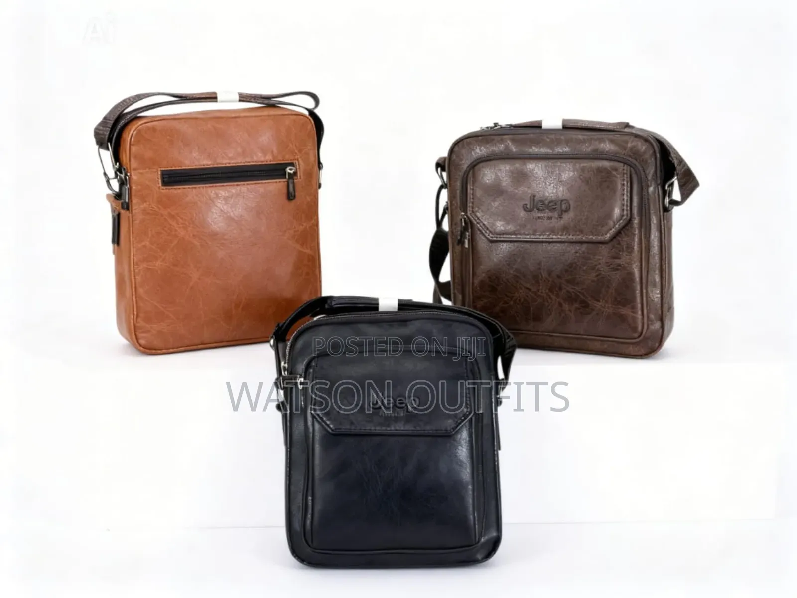 Men's Leather Materials Bags Jeep Brand New Quality High