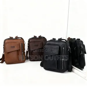 Men's Leather Materials Bags Jeep Brand New Quality High