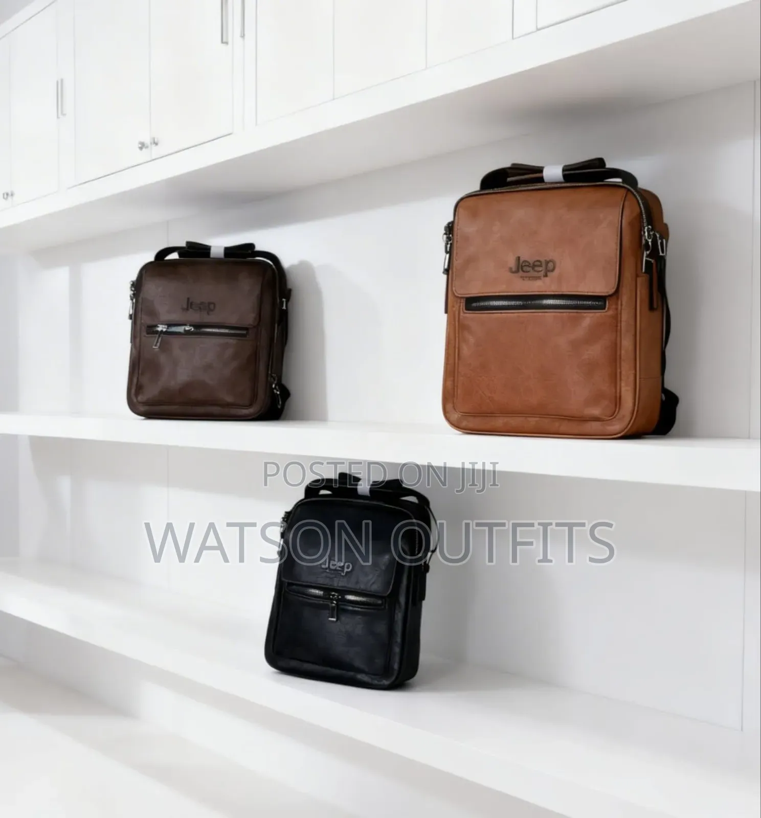 Men's Leather Materials Bags Jeep Brand New Quality High