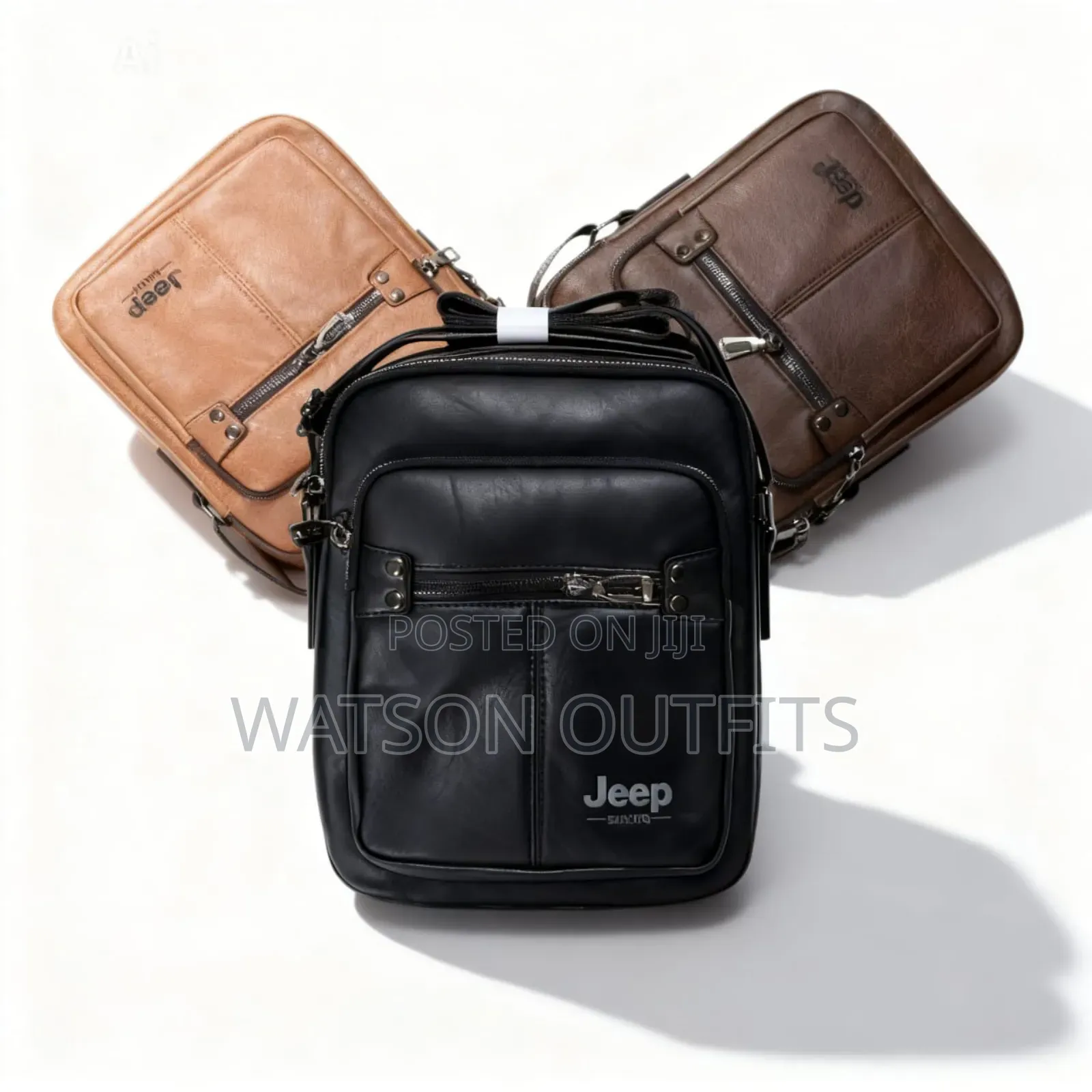 Men's Leather Materials Bags Jeep Brand New Quality High