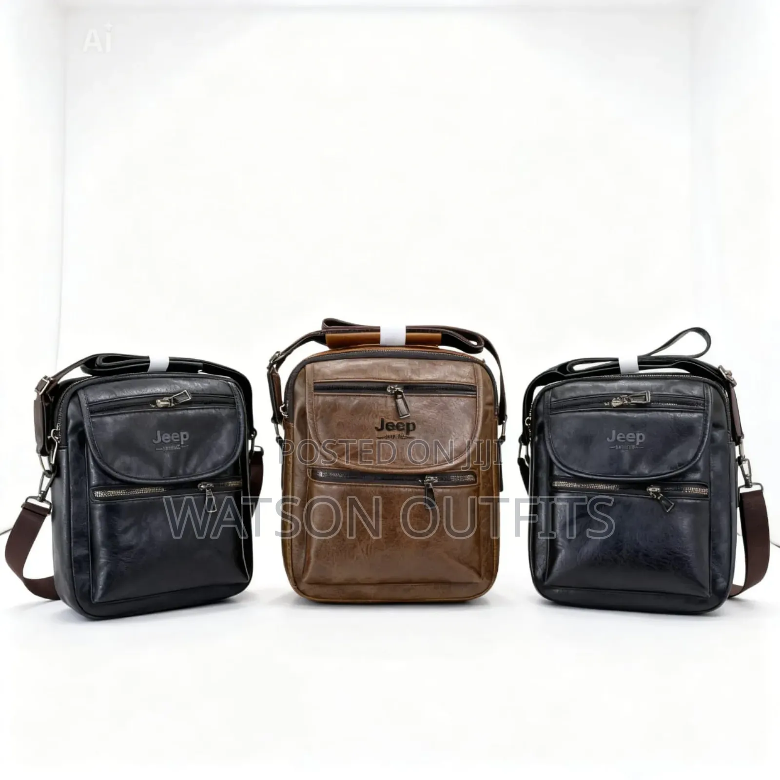 Men's Leather Materials Bags Jeep Brand New Quality High
