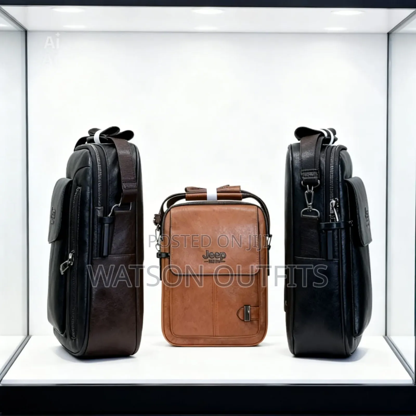 Men's Leather Materials Bags Jeep Brand New Quality High