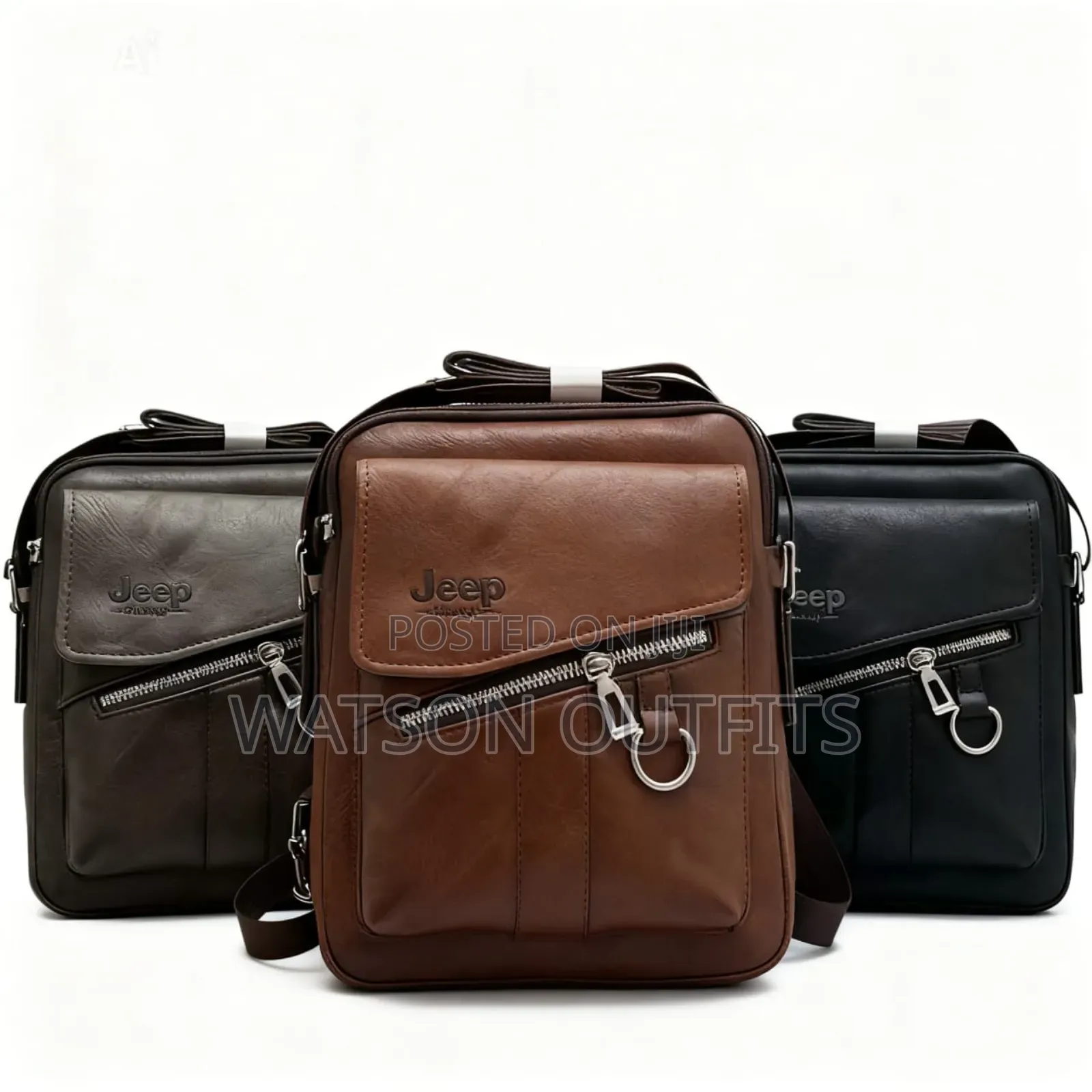Men's Leather Materials Bags Jeep Brand New Quality High