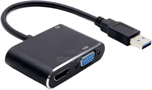 Usb 3.0 to Hdmi Vga Adapter for 2 Monitors