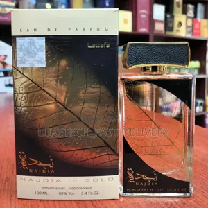 Lattafa Najdia in Gold Eau De Parfum, a Unisex Fragrance