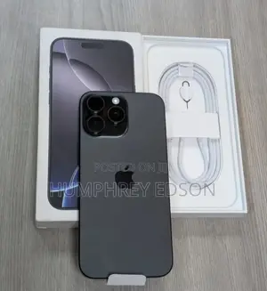 New Apple iPhone 16 Pro Max 512 GB Black