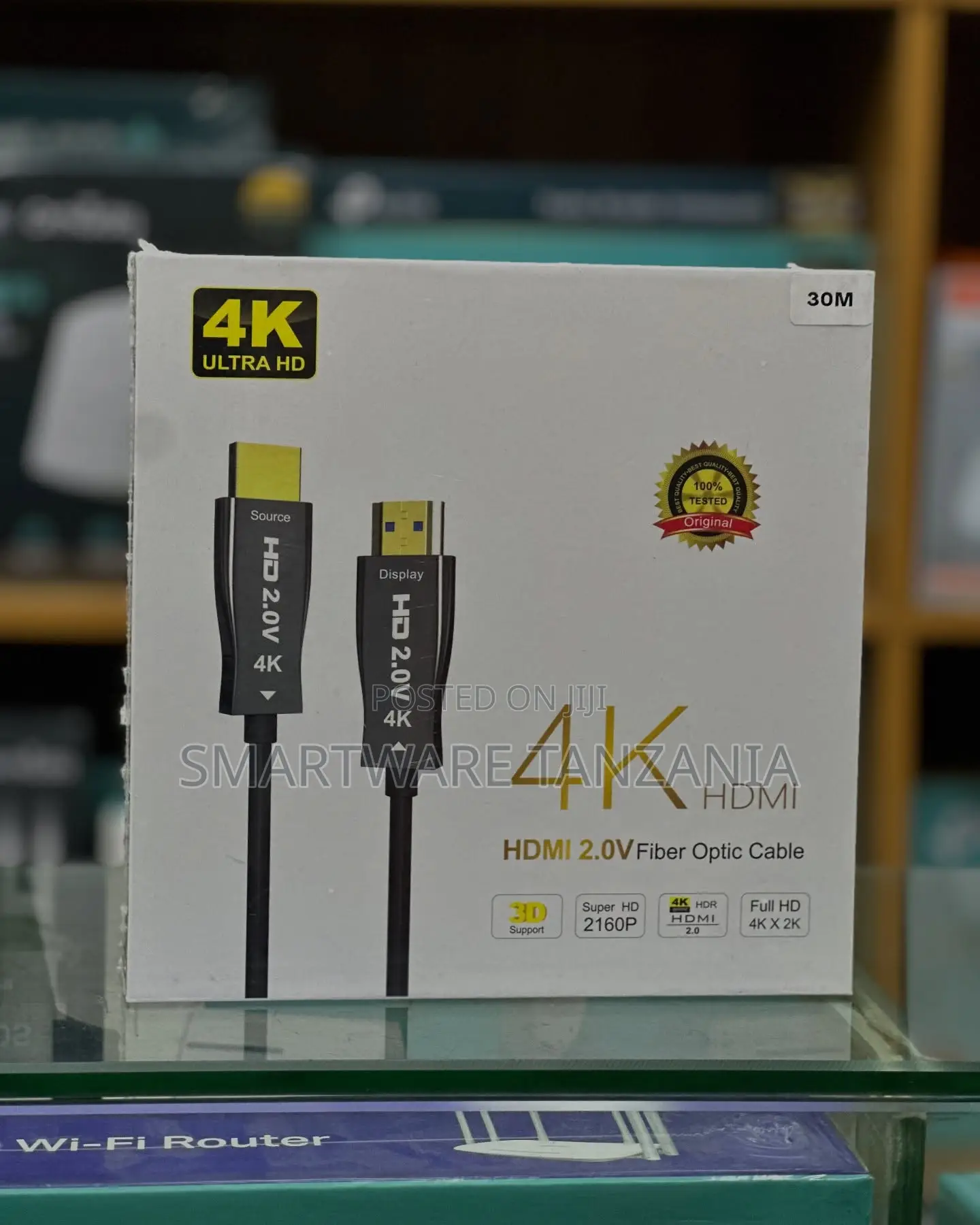 Hdmi 2.0 Fiber Optic Cable 30 Meters Ultra Hd 2160p Hdr