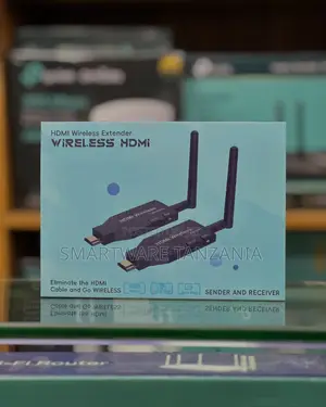 Wireless Hdmi Extender Kit 1080p Sender Receiver No Cable