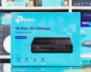 Tp-link Tl-sf1016d 16-port 10/100mbps Desktop Network Switch
