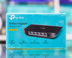 Tp-link Tl-sg1005d 5-port Gigabit Desktop Switch Plug And Play