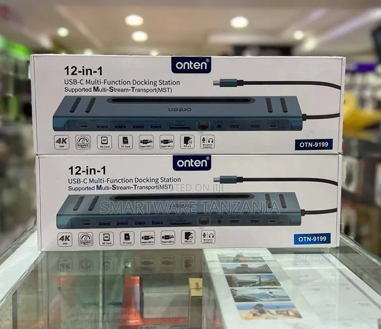 Onten Otn-9199 12-in-1 Usb-c Docking Station Mst Gigabit