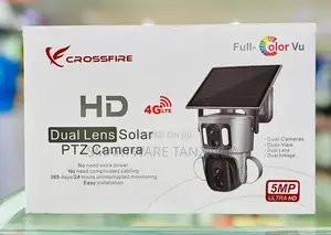 Crossfire 5mp Dual Lens Solar Ptz Camera 4g Lte Full Color