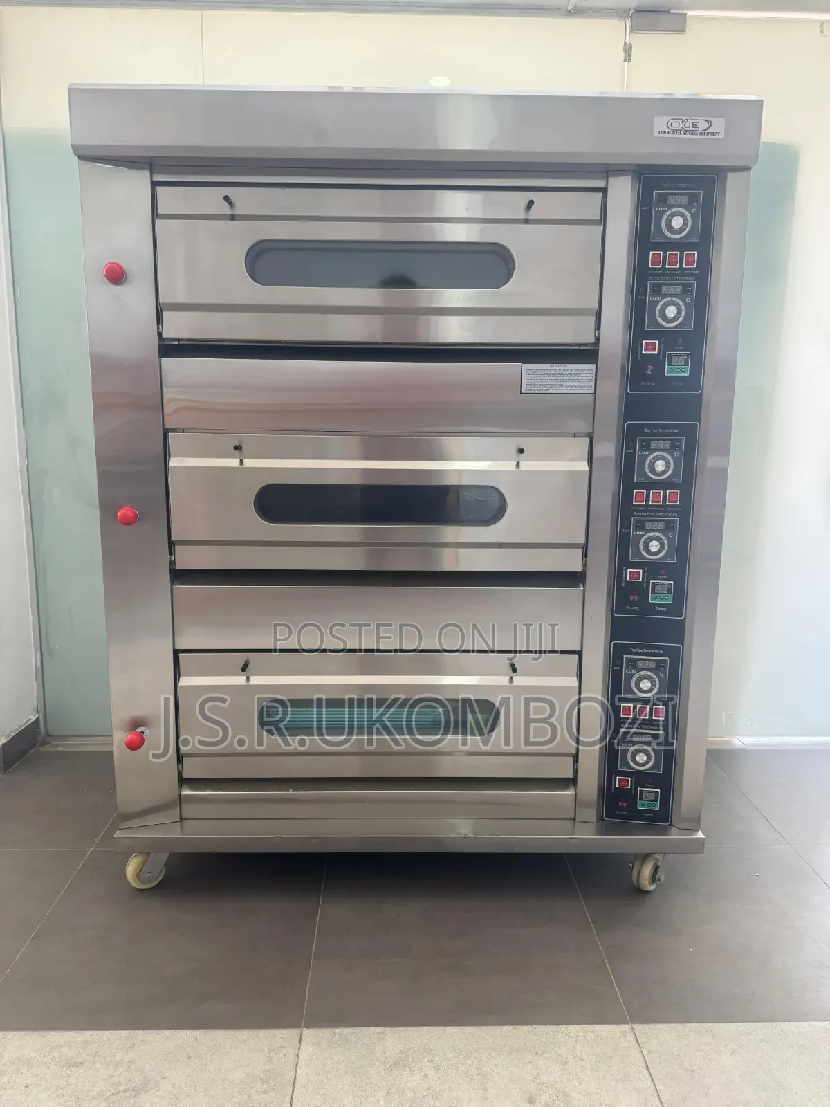 Oven Gas Deck 3 Trey 6