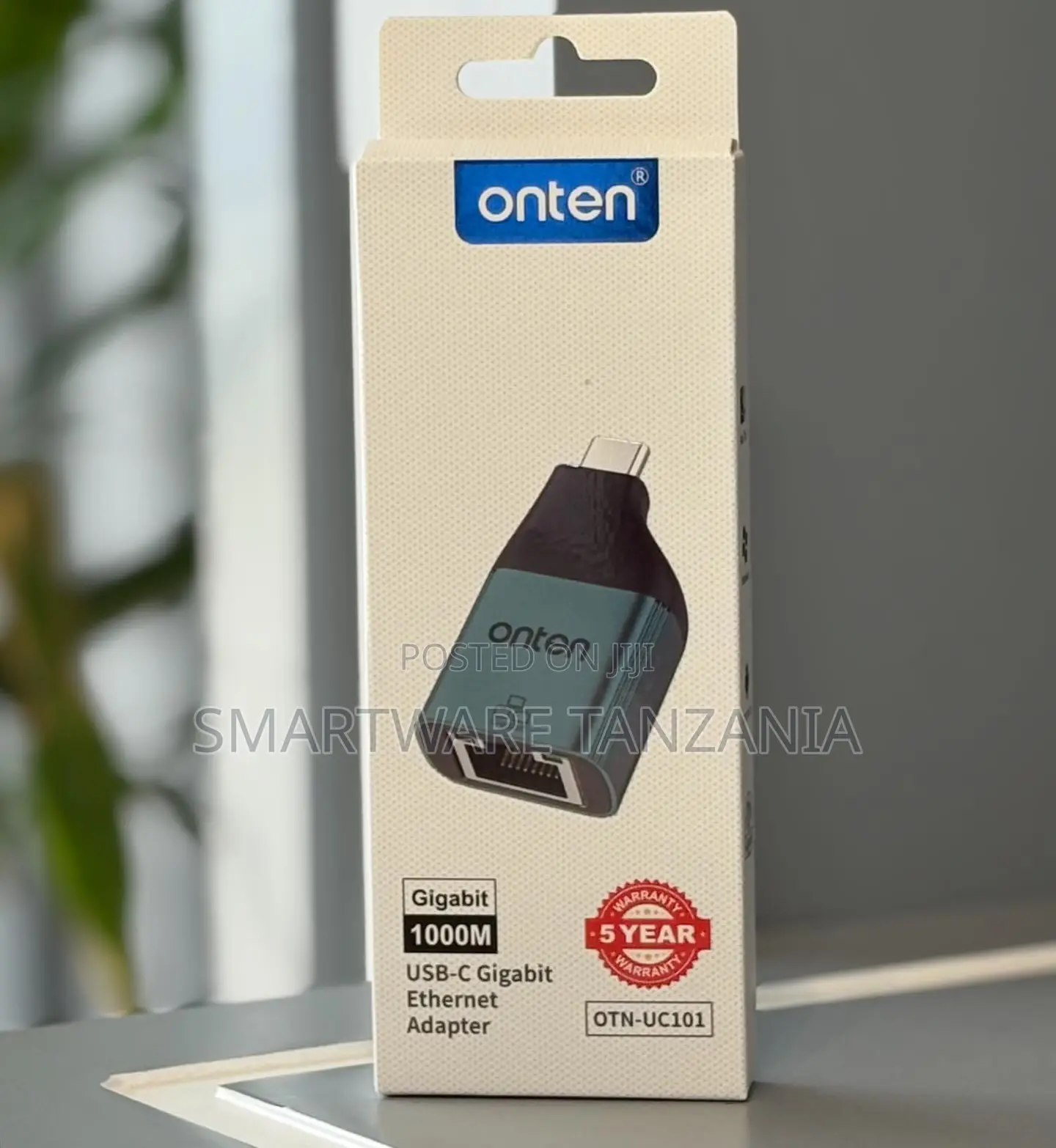 Onten Otn-uc101 Usb-c Gigabit Ethernet Adapter 1000mbps 5yr