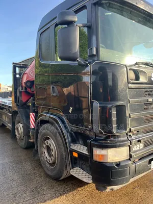 Scania 124 8x2 Crane Flatbed
