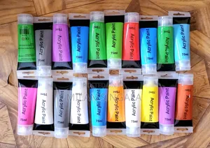 Acrylic Paint Canvas Brush