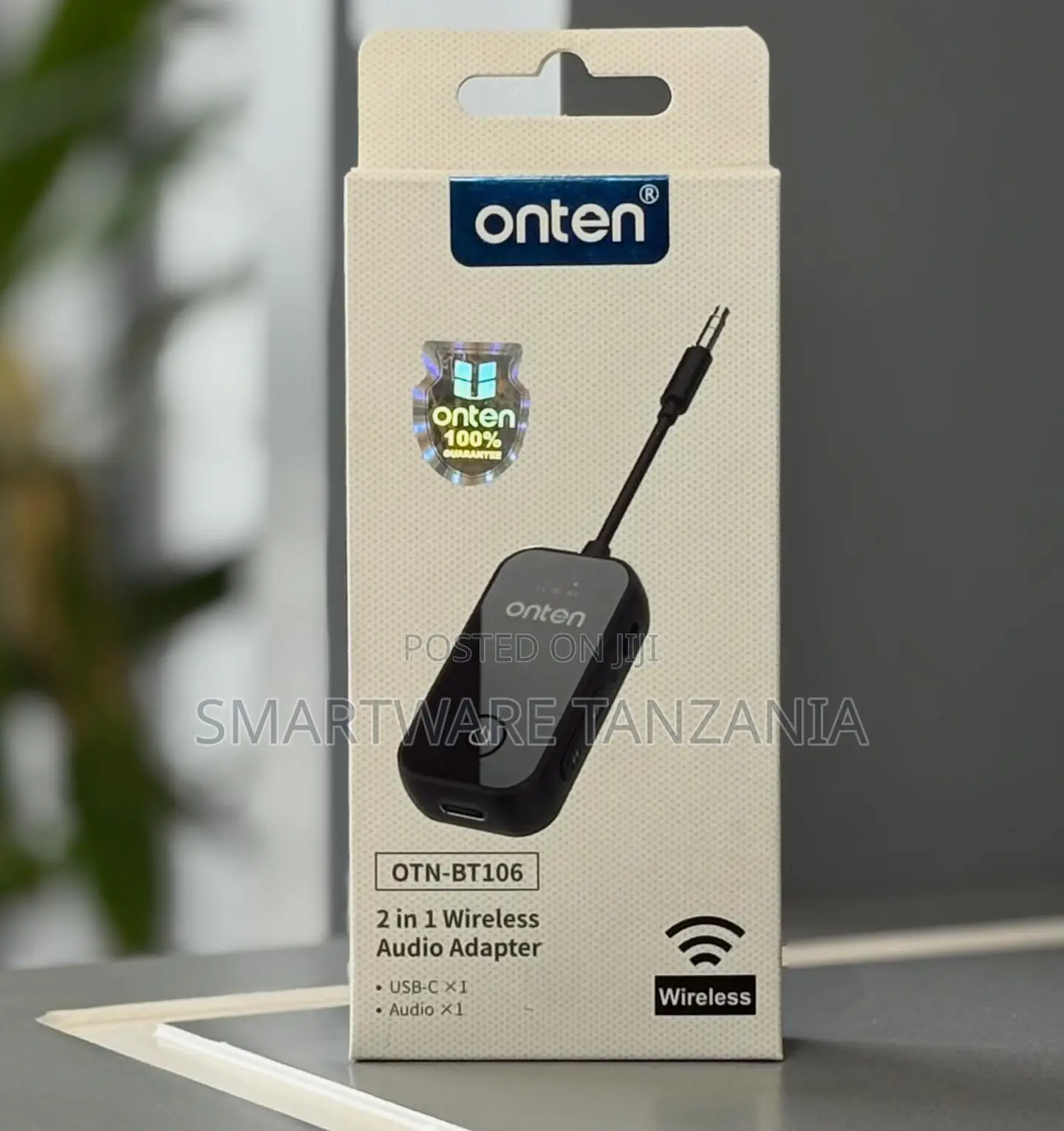 Onten Otn-bt106 2-in-1 Wireless Bluetooth Audio Adapter Usb-c