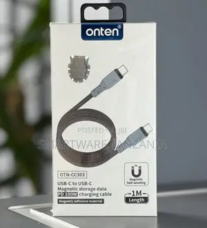 Onten Otn-cc303 Usb-c Magnetic Self-winding Cable Pd 100w 1m