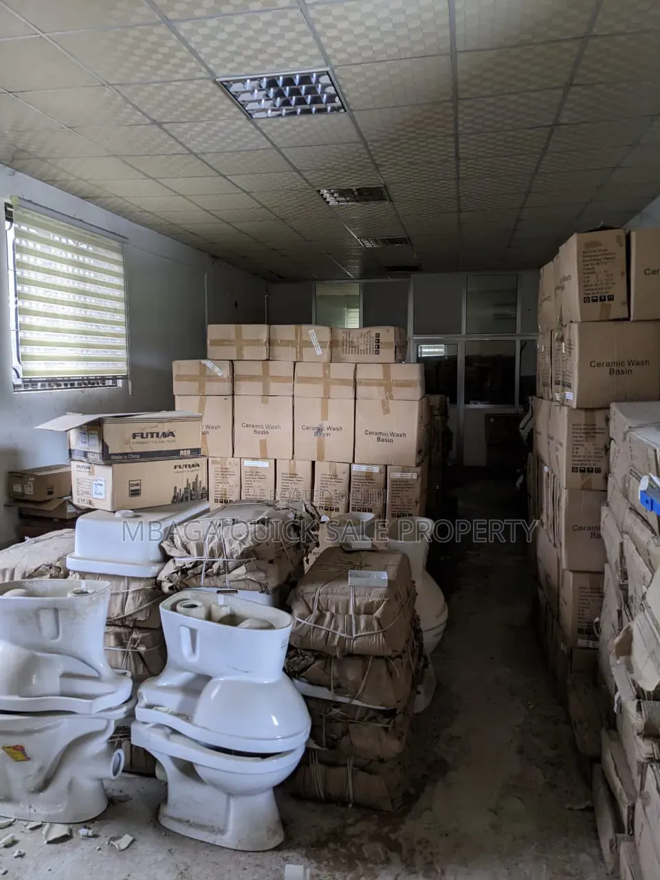 Godown and Office Area SQM 750 for Rent Usd 5 Per SQM Located at Sinza