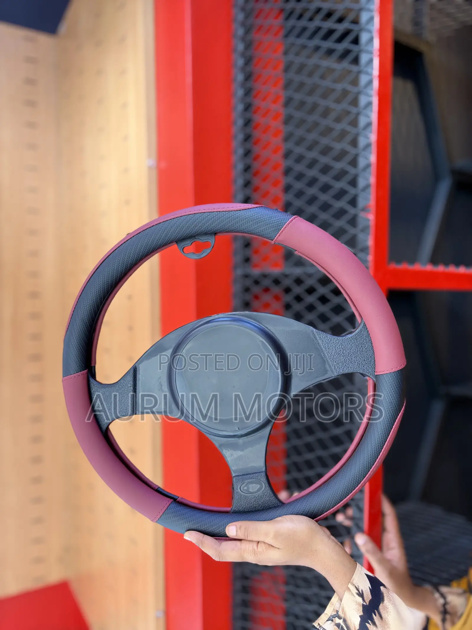 Car Steering Cover – Soft Grip, Luxury Look